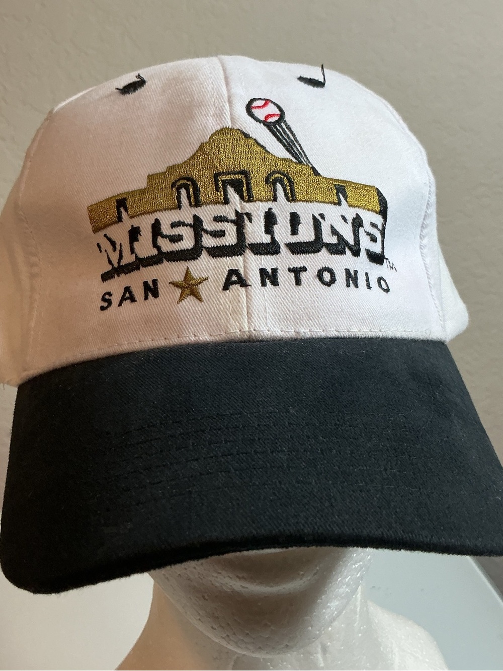 Vintage San Antonio Missions Baseball Hat Strapback Kraft Singles DeCA